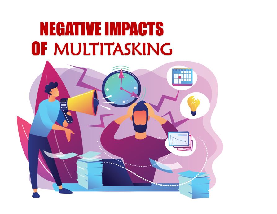 NEGATIVE IMPACTS OF MULTITASKING